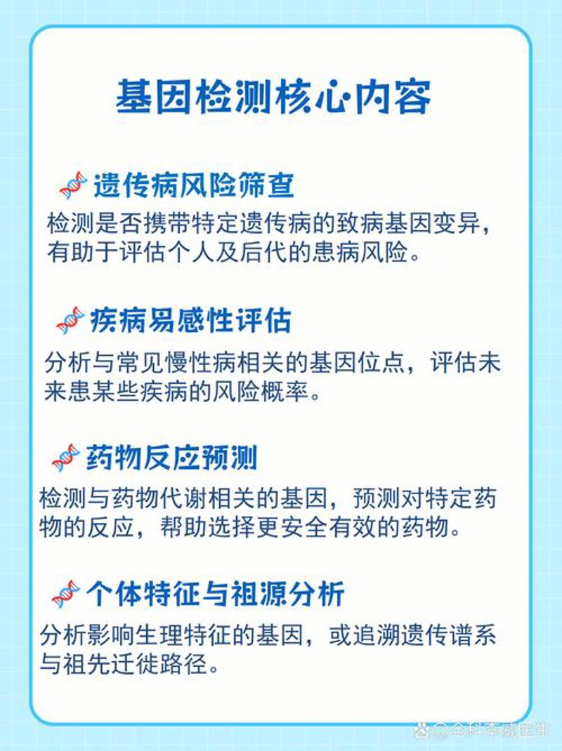 基因检测技术：精准医疗的未来方向